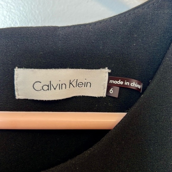 Calvin Klein Black Midi Dress - Picture 7 of 7